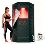 Jialikang Electric Modern Home Infrared Indoor Sauna 3-Liter Portable Smart Remote Control Acrylic Detox Wellness Personal SPA