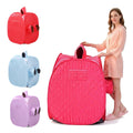 AI-Powered 2-Person Outdoor Steam Sauna, Waterproof High-Temp Portable Spa Tent for Garden & Home